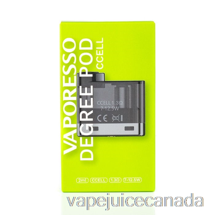 Vape Canada Vaporesso DEGREE Replacement Pods 1.3ohm CCELL Pods